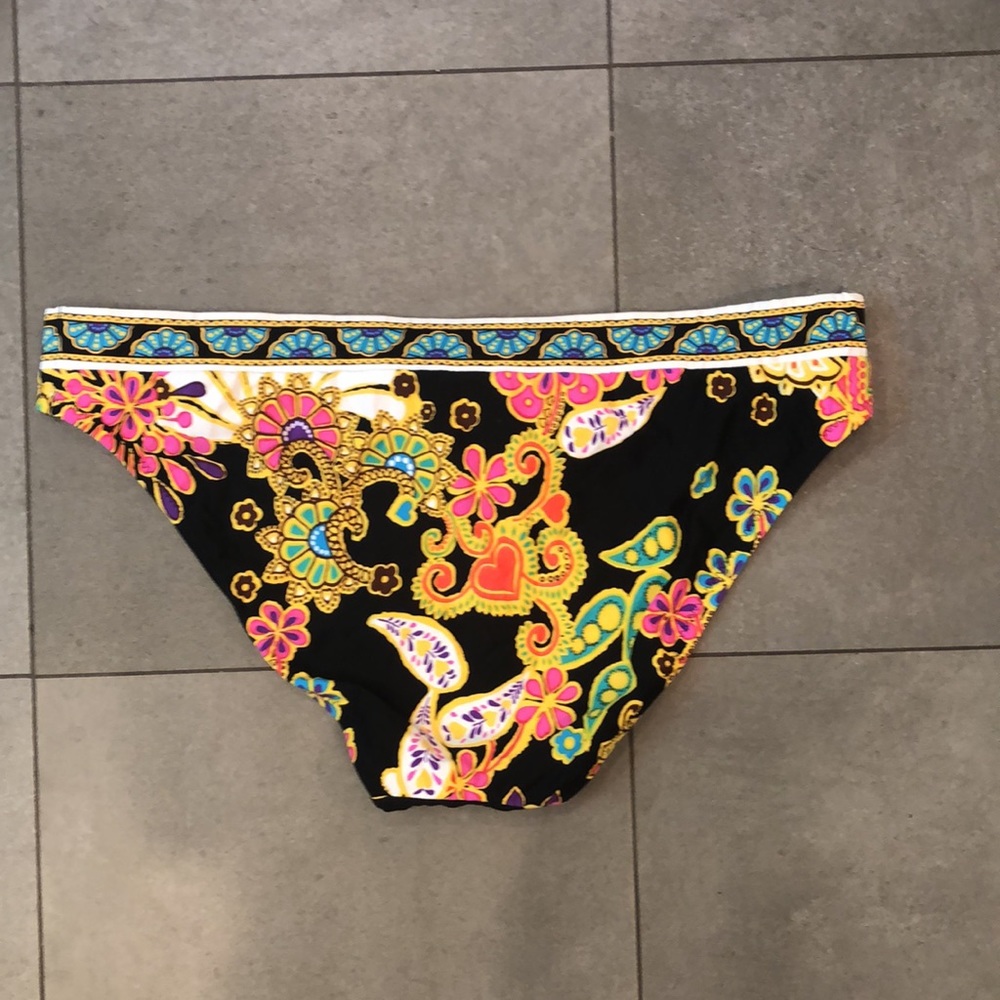 Turk Floral Print Bikini Bottom - Picture 7 of 7